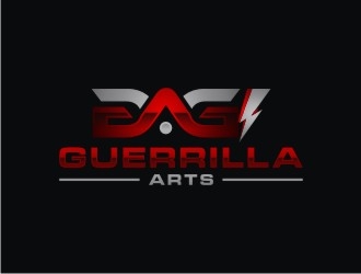 Guerrilla Arts Group or Guerrilla Arts logo design by bricton
