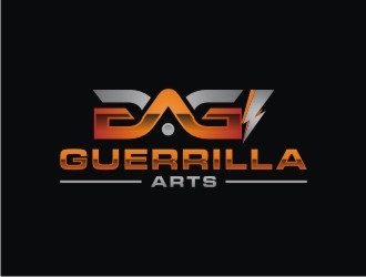 Guerrilla Arts Group or Guerrilla Arts logo design by bricton
