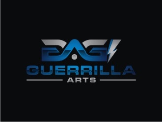 Guerrilla Arts Group or Guerrilla Arts logo design by bricton