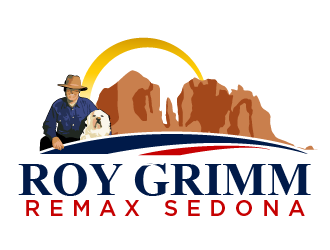 Roy Grimm ReMax Sedona  logo design by THOR_