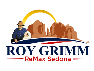 Roy Grimm ReMax Sedona  logo design by THOR_