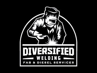 Diversified Welding Fab and Diesel services  logo design by AthenaDesigns