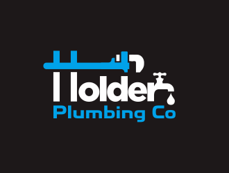 Holder Plumbing Co. logo design by YONK