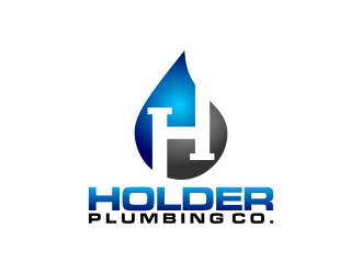 Holder Plumbing Co. logo design by togos