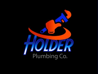 Holder Plumbing Co. logo design by Muhammad_Abbas