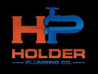 Holder Plumbing Co. logo design by samueljho