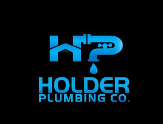 Holder Plumbing Co. logo design by jenyl