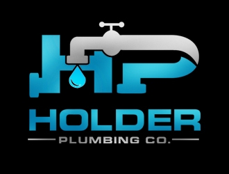 Holder Plumbing Co. logo design by samueljho