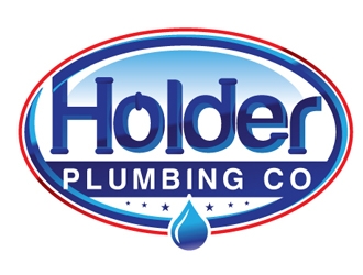 Holder Plumbing Co. logo design by logoguy