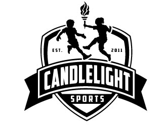 Candlelight Sports logo design by REDCROW
