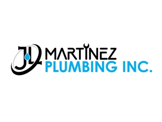 JL MARTINEZ PLUMBING INC. logo design by DreamLogoDesign