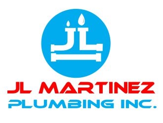 JL MARTINEZ PLUMBING INC. logo design by ElonStark