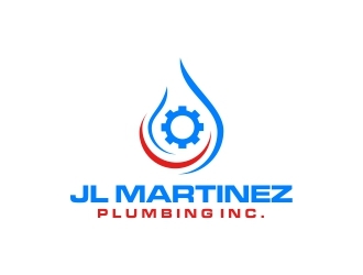 JL MARTINEZ PLUMBING INC. logo design by fortunato