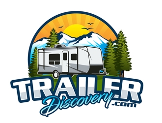 Trailerdiscovery.com logo design by DreamLogoDesign