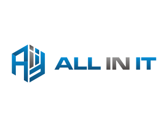 All In IT logo design by rizqihalal24