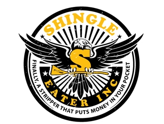 Shingle Eater Inc logo design by logoguy