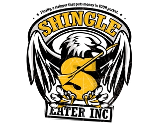 Shingle Eater Inc logo design by logoguy