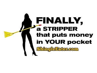 Shingle Eater Inc logo design by SteveQ