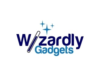 Wizardly Gadgets logo design by mckris
