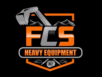 FCS Heavy Equipment logo design by DreamLogoDesign