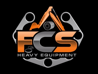 FCS Heavy Equipment logo design by DreamLogoDesign