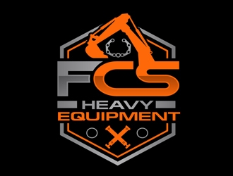 FCS Heavy Equipment logo design by DreamLogoDesign