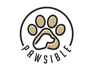 Pawsible logo design by Suvendu