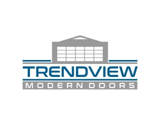 TrendView Modern Doors logo design by b3no