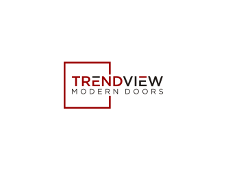 TrendView Modern Doors logo design by dewipadi