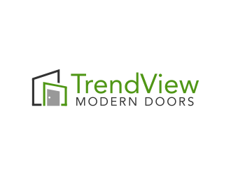 TrendView Modern Doors logo design by ingepro