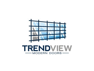 TrendView Modern Doors logo design by sanworks
