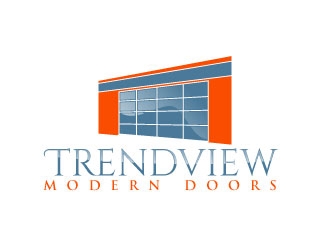 TrendView Modern Doors logo design by uttam