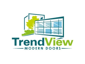TrendView Modern Doors logo design by sanworks