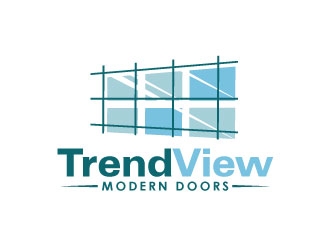TrendView Modern Doors logo design by sanworks