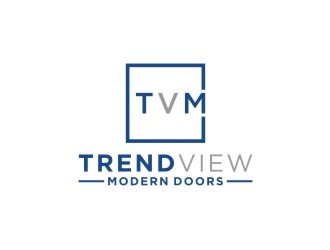 TrendView Modern Doors logo design by bricton