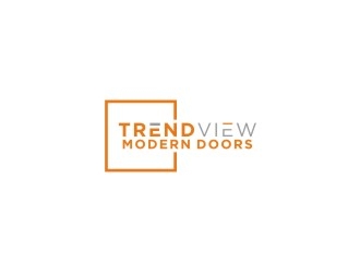 TrendView Modern Doors logo design by bricton