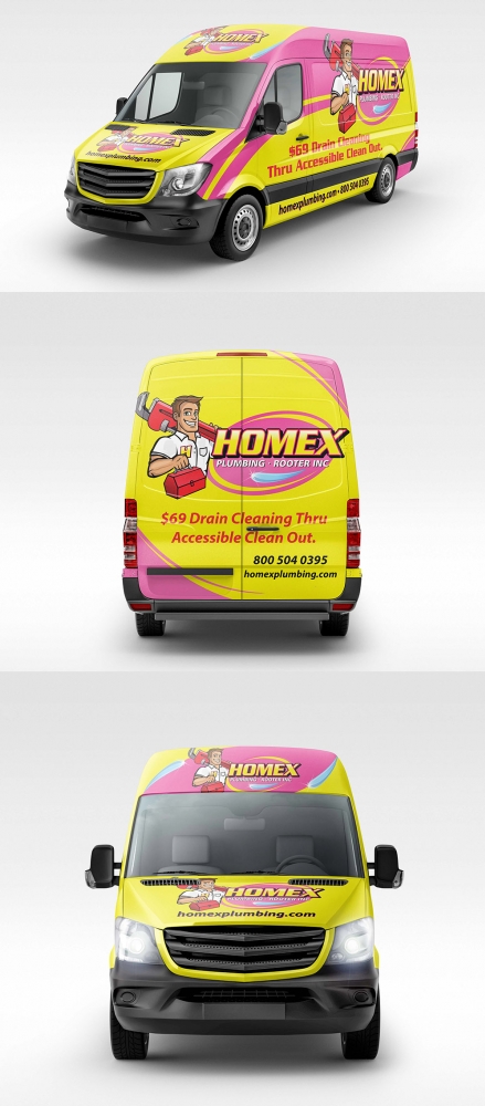 Homex pluming · rooter inc logo design by mattlyn