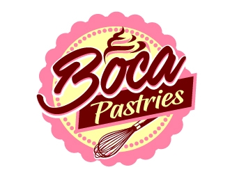 Boca Pastries logo design by aRBy