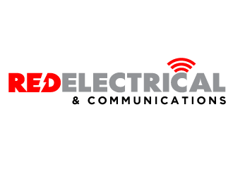 Red Electrical & Communications logo design by PRN123