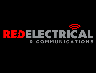 Red Electrical & Communications logo design by PRN123