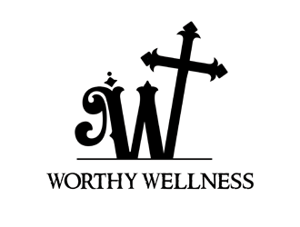 Worthy Wellness logo design by logolady
