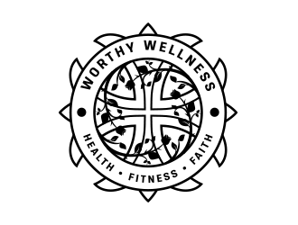 Worthy Wellness logo design by keylogo