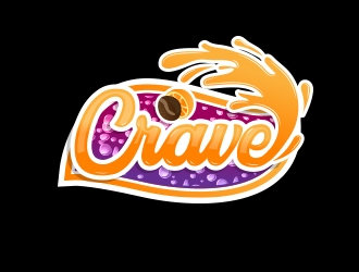 CRAVE logo design by MarkindDesign