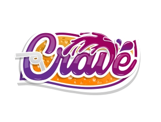CRAVE logo design by MarkindDesign