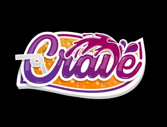 CRAVE logo design by MarkindDesign