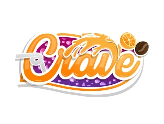 CRAVE logo design by MarkindDesign