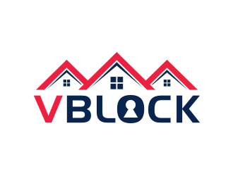 vBlock logo design by nurul_rizkon