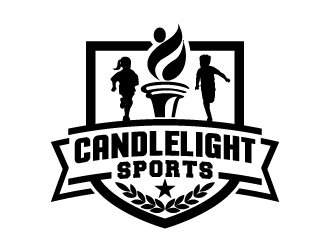 Candlelight Sports logo design by jaize
