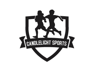 Candlelight Sports logo design by artbitin