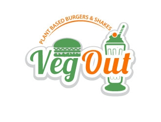 Veg Out  logo design by uttam